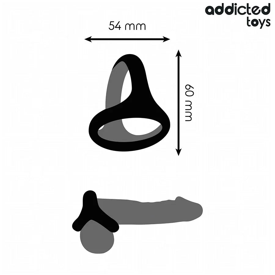 ADDICTED TOYS - DICKER DREIFACH-PENISRING - Vanelion Paradise