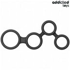 ADDICTED TOYS - PENISRING MIT TEILERN FÜR HODEN - Vanelion Paradise