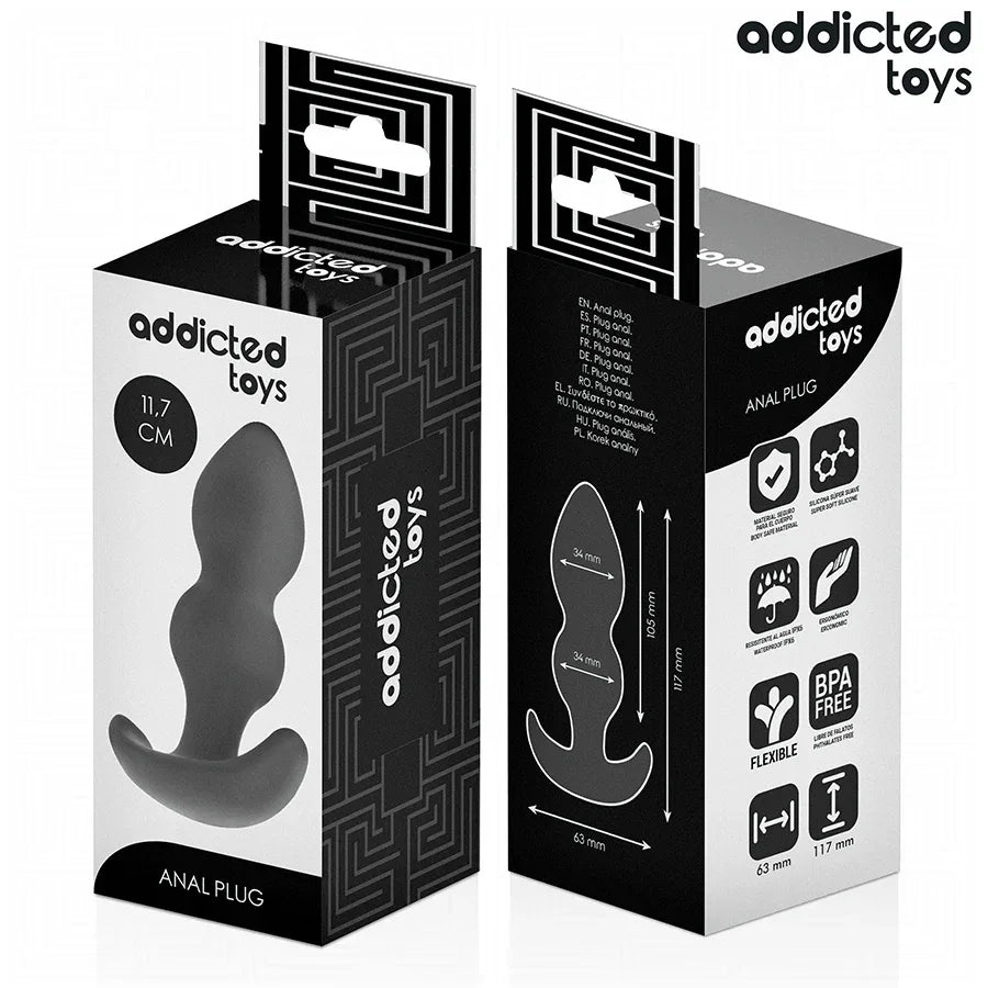 ADDICTED TOYS - ANALSTECKER GRÖSSE L 11,7 CM - Vanelion Paradise