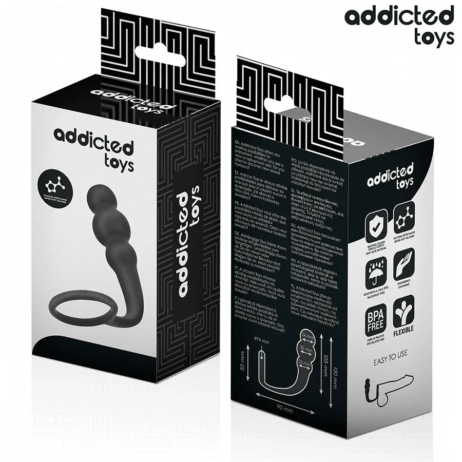 ADDICTED TOYS - ANALPLUG MIT RING MODELL 1 - Vanelion Paradise
