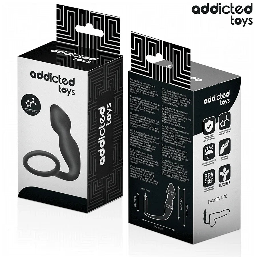 ADDICTED TOYS - ANALPLUG MIT RING MODELL 2 - Vanelion Paradise