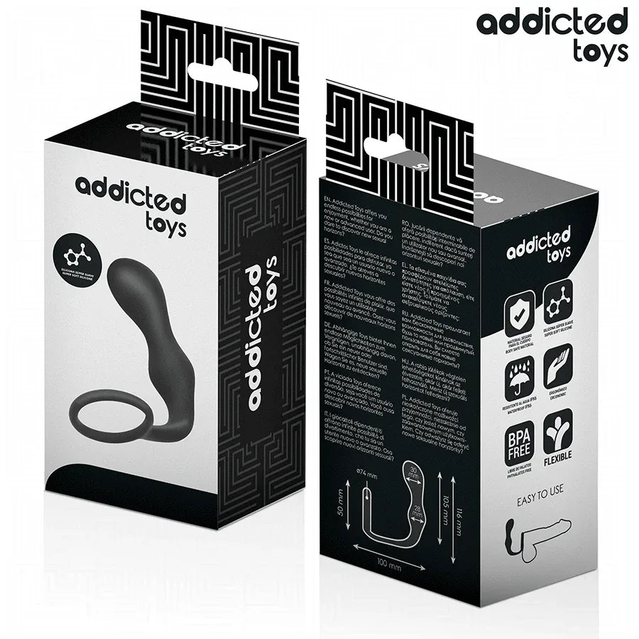 ADDICTED TOYS - ANALPLUG MIT RING MODELL 3 - Vanelion Paradise