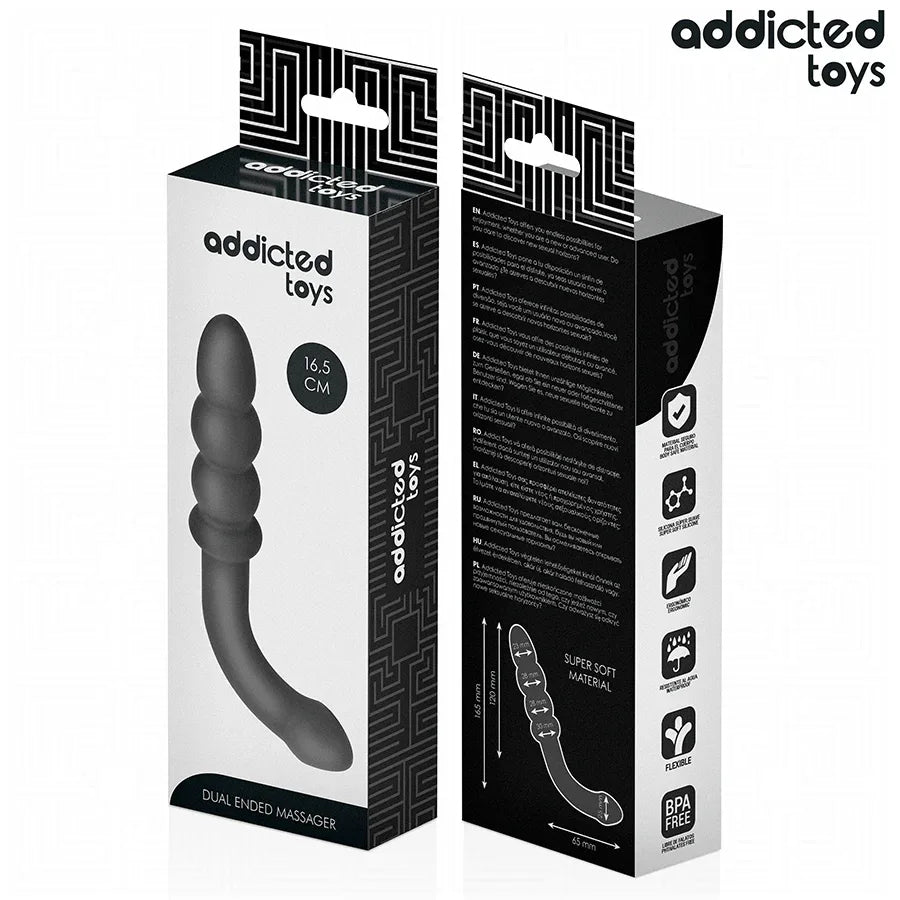 ADDICTED TOYS - DOPPELMASSAGER 16,5 CM - Vanelion Paradise