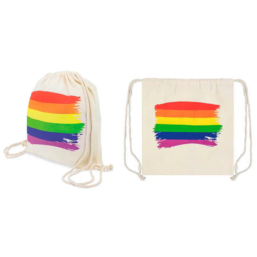 PRIDE - BAUMWOLL-RUCKSACK MIT LGBT-FLAGGE - Vanelion Paradise