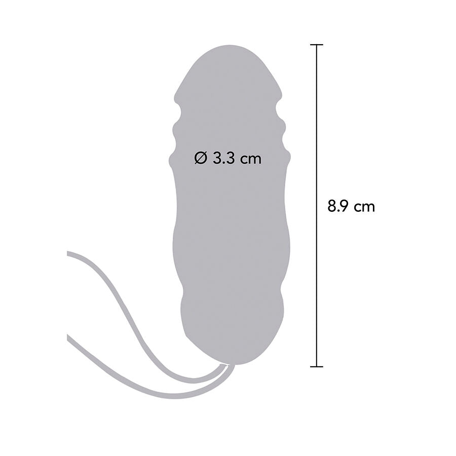 TOYJOY - HAPPINESS SUNN SIDE UP AND DOWN FUCHSIA VIBRATOR FERNBEDIENUNG