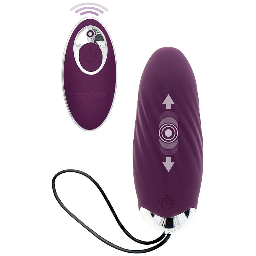 TOYJOY - HAPPINESS KNOCK KNOCK EGGSTAVAGANT VIBRATOR FERNBEDIENUNG LILA