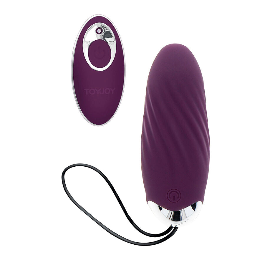 TOYJOY - HAPPINESS KNOCK KNOCK EGGSTAVAGANT VIBRATOR FERNBEDIENUNG LILA