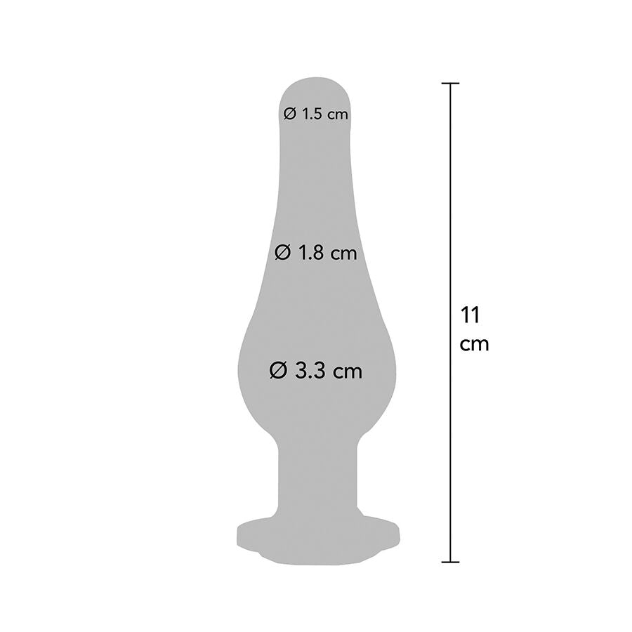 ToyJoy Anal Play Twilight Bum Bijou Analplug, Größe M – Produktansicht 4