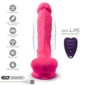 SILEXD - REALISTISCHER PENIS MODELL 18 ROSA VIBRATION + FERNBEDIENUNG LRS - Vanelion Paradise