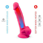 SILEXD - REALISTISCHER PENIS MODELL 18 ROSA VIBRATION + FERNBEDIENUNG LRS - Vanelion Paradise