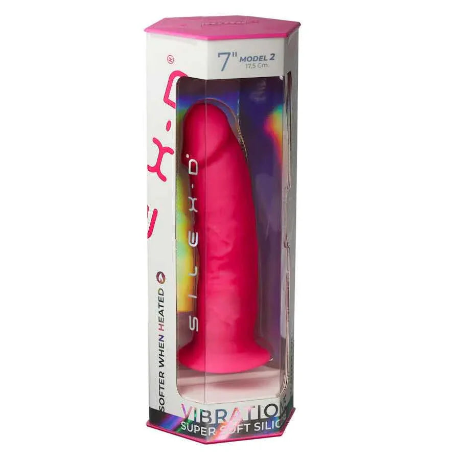 SILEXD - REALISTISCHER PENIS MODELL 2 ROSA + FERNBEDIENUNG LRS 17 CM - Vanelion Paradise