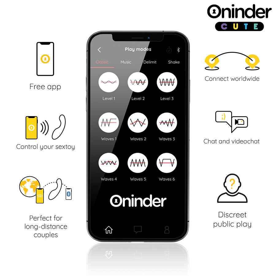 ONINDER CUTE - LOVE BUDDY MASTER G-SPOT VIBRATOR - KOSTENLOSE WELTWEITE APP - Vanelion Paradise