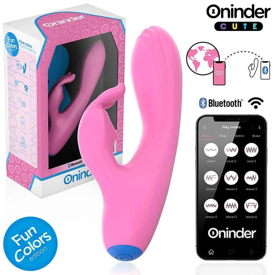 ONINDER CUTE - LOVE BUNNY VIBRATOR G-SPOT CLITORIS - KOSTENLOSE WELTWEITE APP - Vanelion Paradise