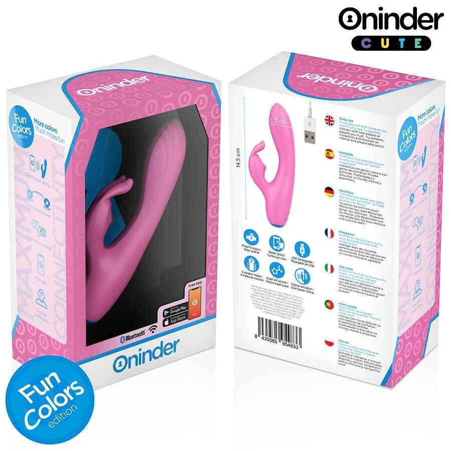 ONINDER CUTE - LOVE BUNNY VIBRATOR G-SPOT CLITORIS - KOSTENLOSE WELTWEITE APP - Vanelion Paradise