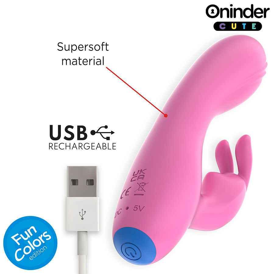 ONINDER CUTE - LOVE BUNNY VIBRATOR G-SPOT CLITORIS - KOSTENLOSE WELTWEITE APP - Vanelion Paradise