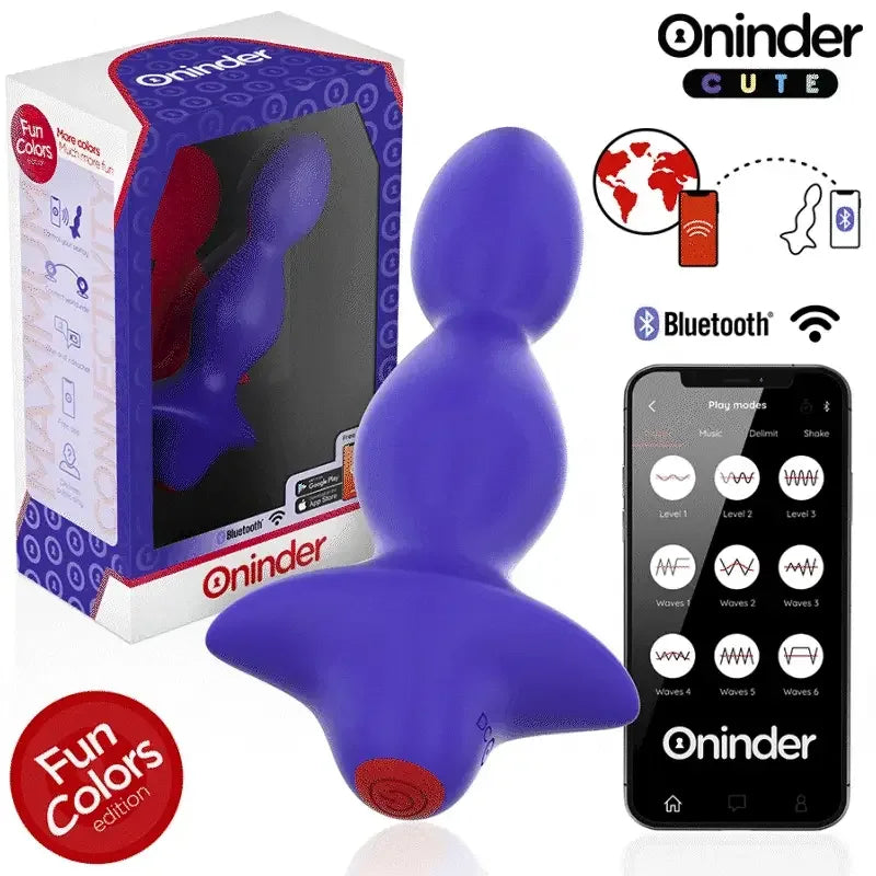ONINDER CUTE - LOVE BUTT VIBRIERENDER ANALPLUG-DILATATOR - KOSTENLOSE WELTWEITE APP - Vanelion Paradise