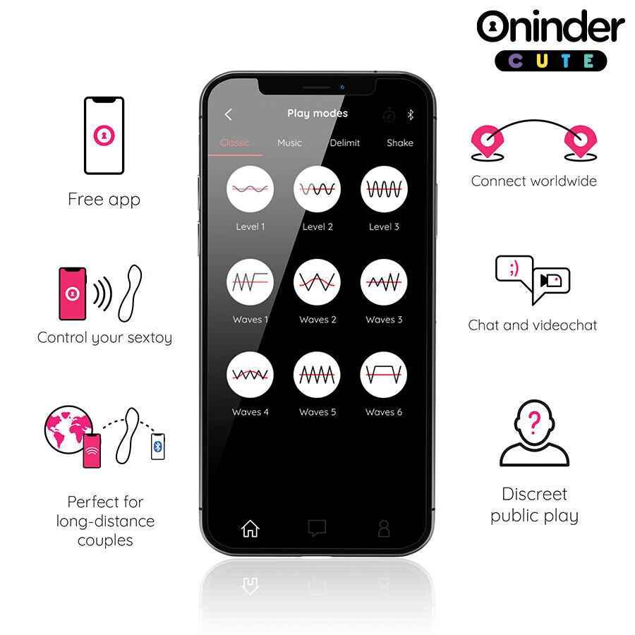 ONINDER CUTE - LOVE BUDDY MASTER G-SPOT VIBRATOR - KOSTENLOSE WELTWEITE APP - Vanelion Paradise