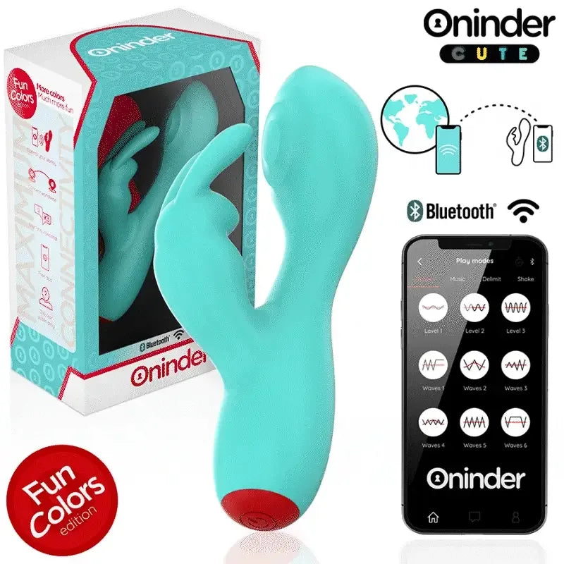 ONINDER CUTE - LOVE BUNNY G-SPOT KLITORALVIBRATOR - KOSTENLOSE WELTWEITE APP - Vanelion Paradise
