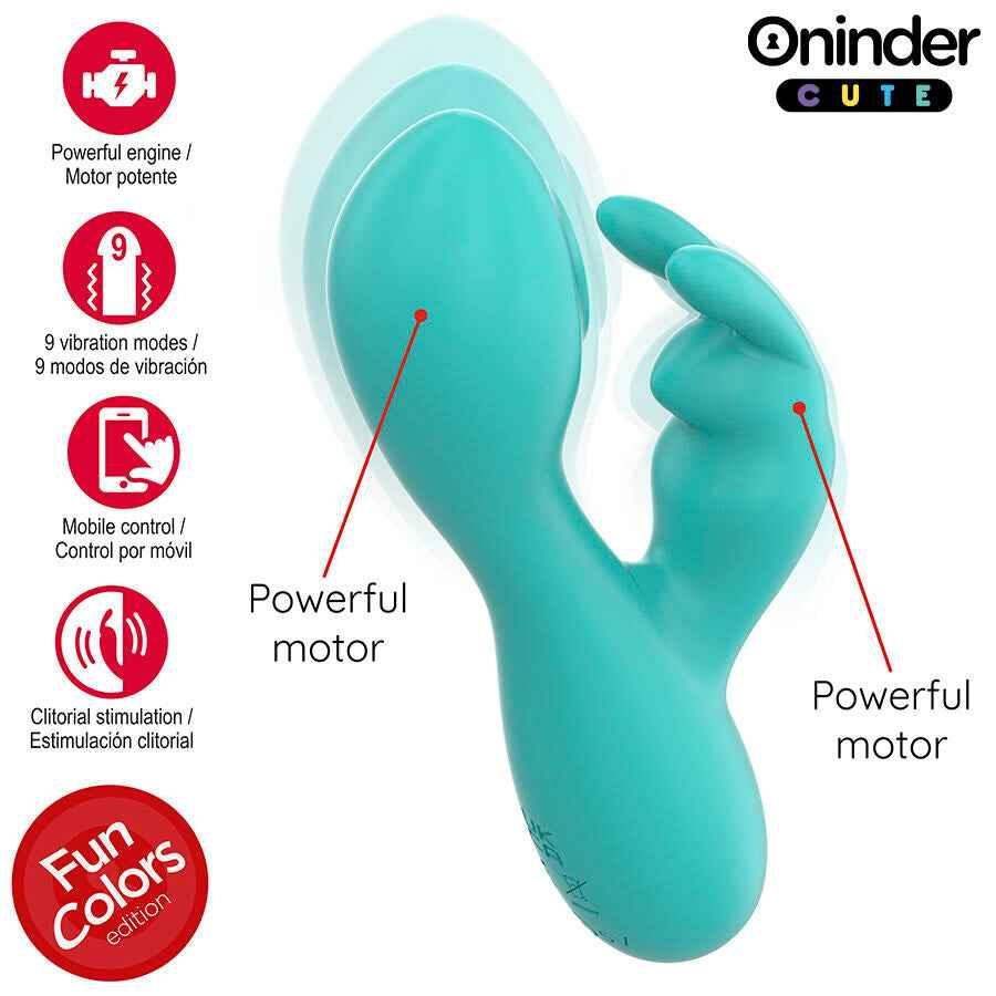 ONINDER CUTE - LOVE BUNNY G-SPOT KLITORALVIBRATOR - KOSTENLOSE WELTWEITE APP - Vanelion Paradise