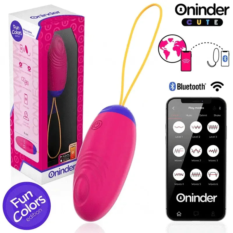 ONINDER CUTE - LOVE PLEASURE VIBRO-WAVE TAPPING SILIKON-EI - KOSTENLOSE WELTWEITE APP - Vanelion Paradise