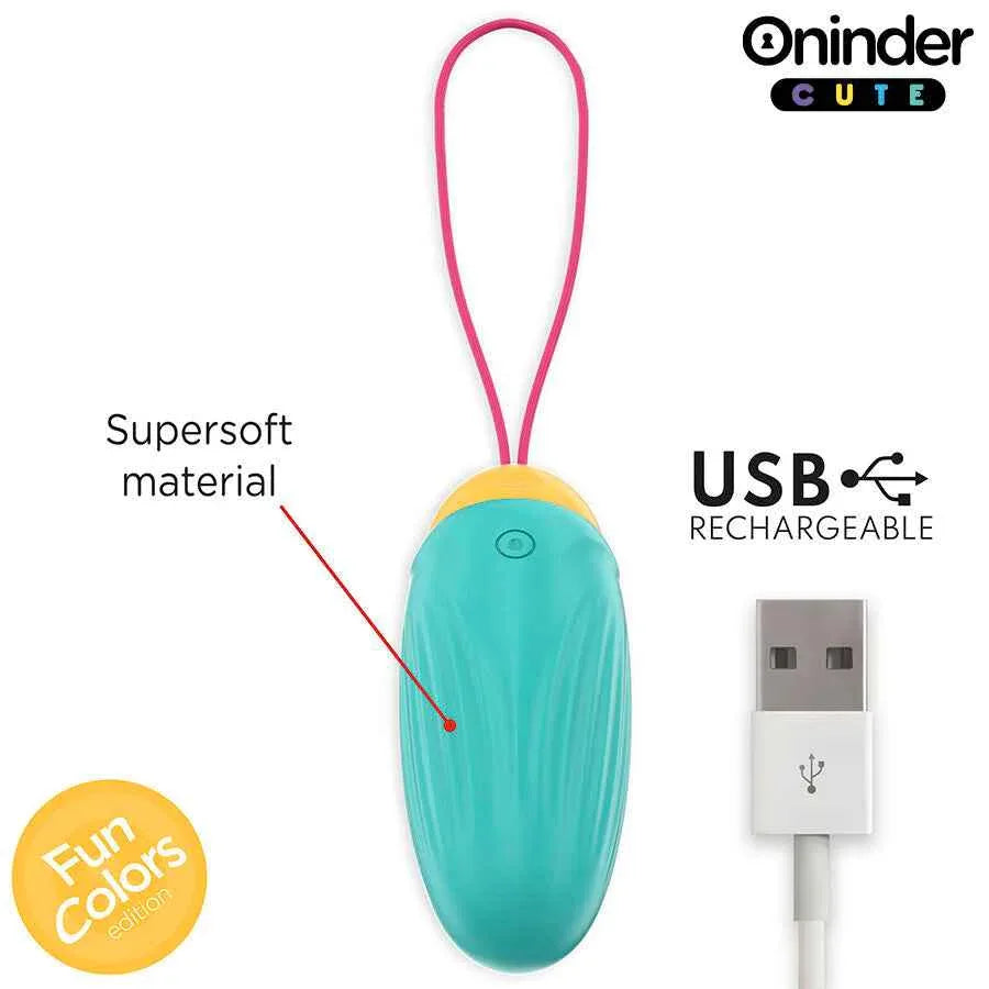 ONINDER CUTE - LOVE PLEASURE VIBRO-ROTIERENDES SILIKON-EDELSTEIN-EI - KOSTENLOSE WELTWEITE APP - Vanelion Paradise