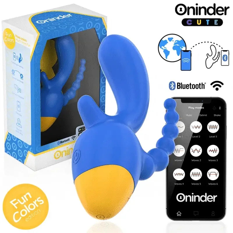 ONINDER CUTE - LOVE 3 SOME DREIFACHVIBRATOR - KOSTENLOSE WELTWEITE APP - Vanelion Paradise