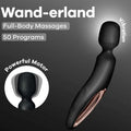 SATISFYER - WAND ERLAND VIBRIERENDES MASSAGER SCHWARZ - Vanelion Paradise