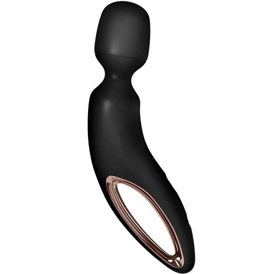 SATISFYER - WAND ERLAND VIBRIERENDES MASSAGER SCHWARZ - Vanelion Paradise
