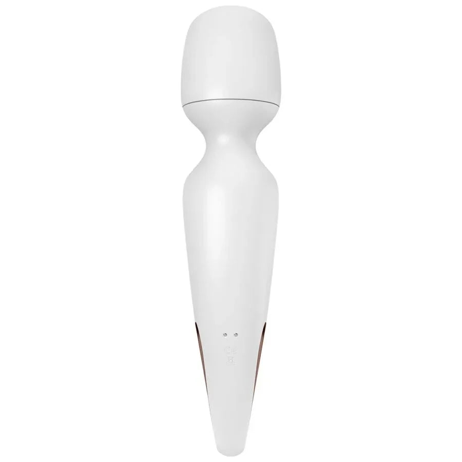 SATISFYER - WAND ERLAND VIBRIERENDES MASSAGER WEISS - Vanelion Paradise