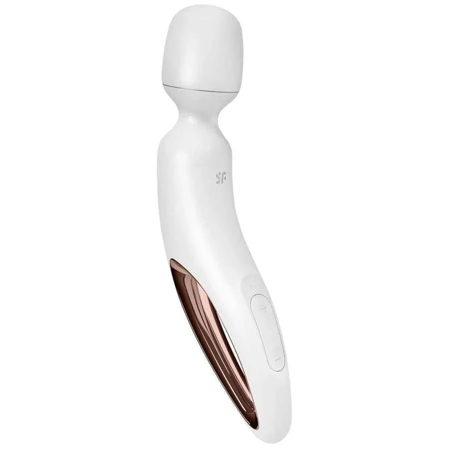 SATISFYER - WAND ERLAND VIBRIERENDES MASSAGER WEISS - Vanelion Paradise