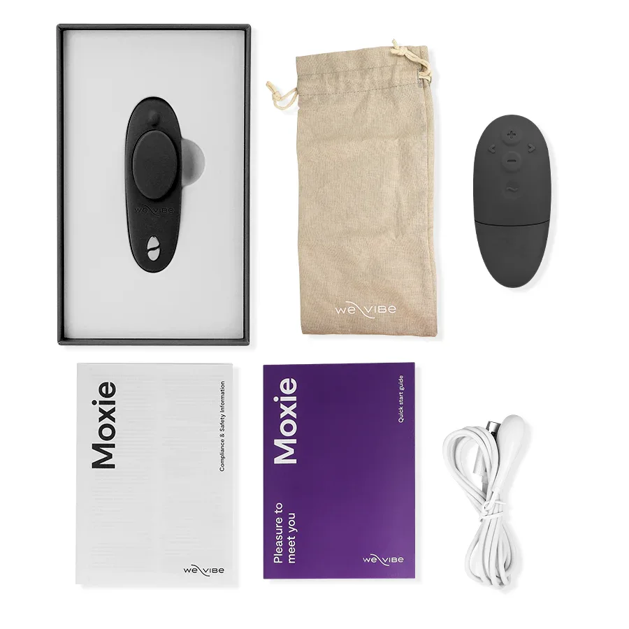 WE-VIBE - MOXIE + SCHWARZER KLITORALVIBRATOR - Vanelion Paradise
