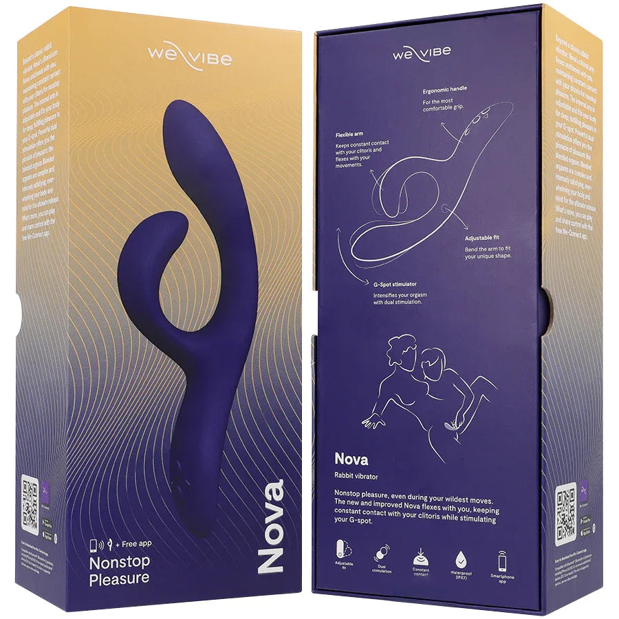 WE-VIBE - NOVA 3 RABBIT VIBRATOR MITTERNACHTBLAU - Vanelion Paradise