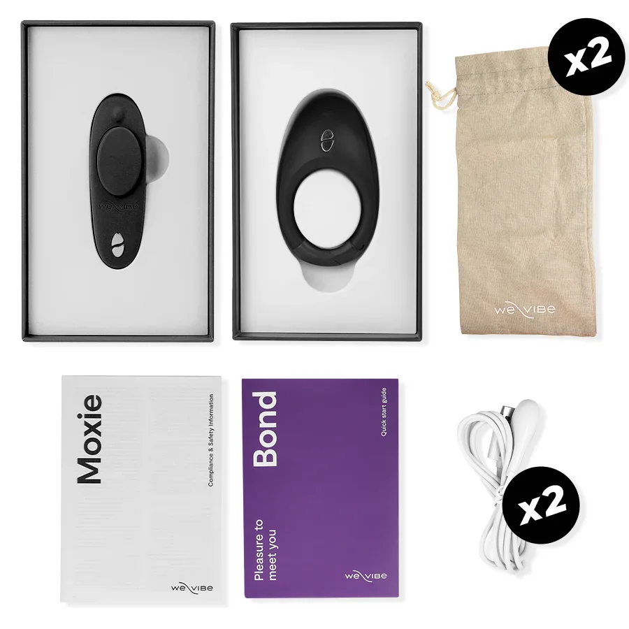 WE-VIBE - TEASE US SET BOND + MOXIE - Vanelion Paradise