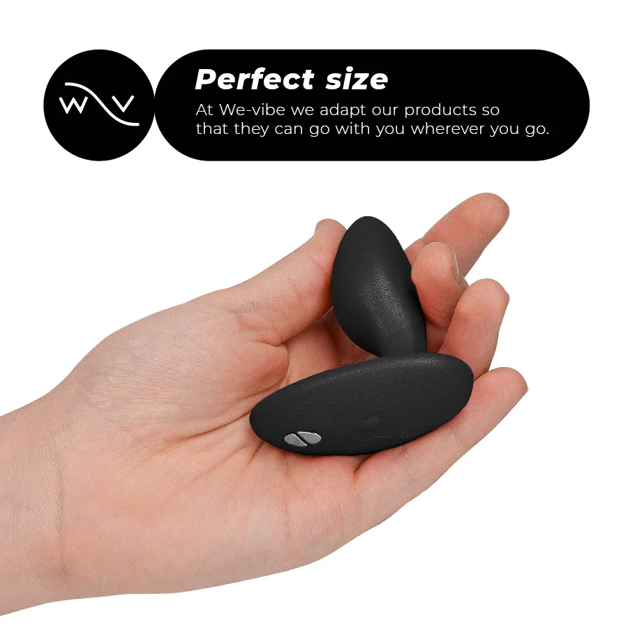 WE-VIBE - VECTOR+ SCHWARZES PROSTATAMASSAGER - Vanelion Paradise