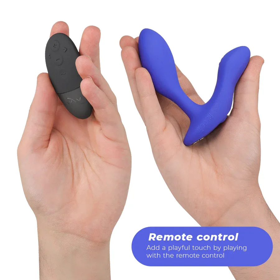 WE-VIBE - VECTOR+ BLAUES PROSTATAMASSAGER - Vanelion Paradise