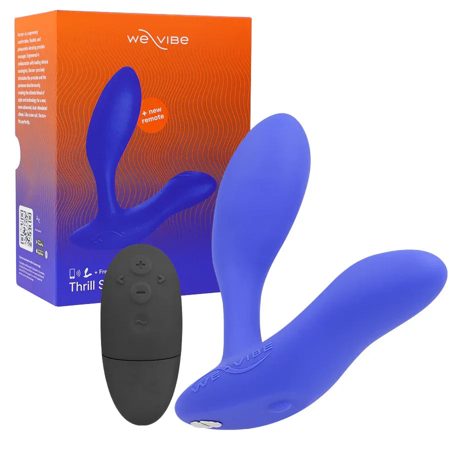 WE-VIBE - VECTOR+ BLAUES PROSTATAMASSAGER - Vanelion Paradise