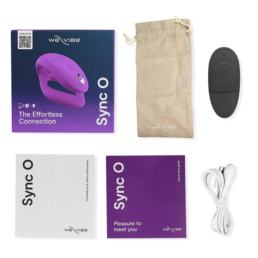WE-VIBE Sync O – Flexibler Paarvibrator mit Fernbedienung - Vanelion Paradise