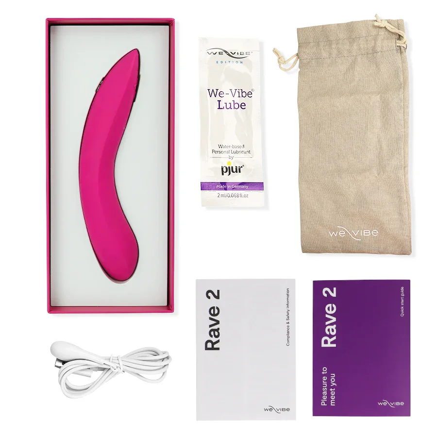 WE-VIBE - RAVE 2 G-SPOT-VIBRATOR ROSA - Vanelion Paradise