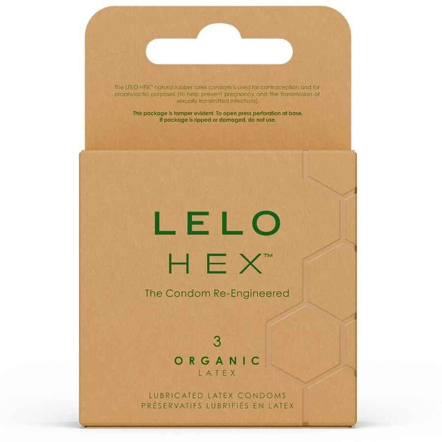 LELO - HEX BIO-KONDOMBOX 3 EINHEITEN - Vanelion Paradise