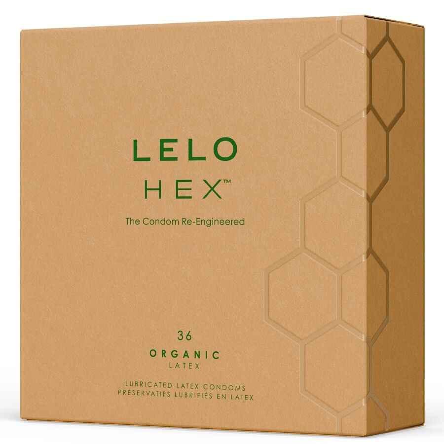 LELO - HEX BIO-KONDOMBOX 36 EINHEITEN - Vanelion Paradise
