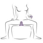 ROCKS-OFF - RUBY GLOW PURPLE SIT-ON VIBRATOR - Vanelion Paradise