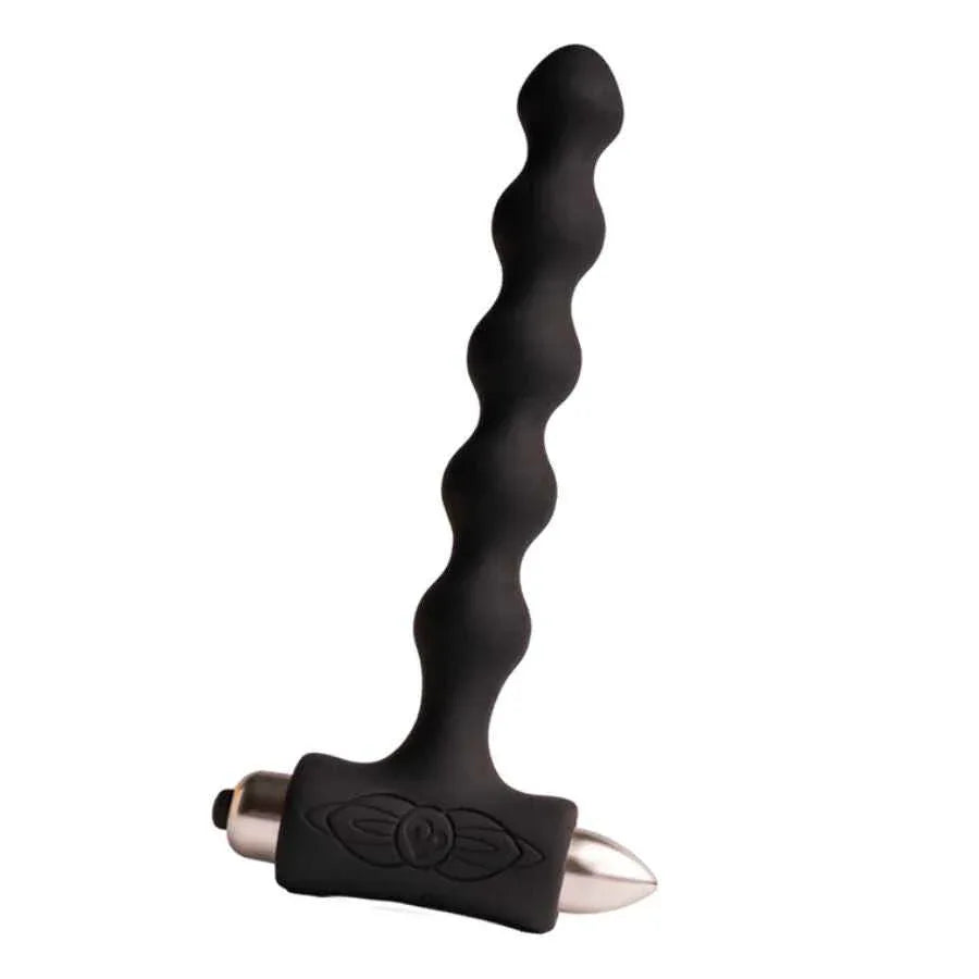 ROCKS-OFF - PETITE SENSATIONS PEARLS ANAL PLUG VIBRATOR SCHWARZ - Vanelion Paradise