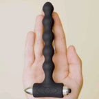 ROCKS-OFF - PETITE SENSATIONS PEARLS ANAL PLUG VIBRATOR SCHWARZ - Vanelion Paradise