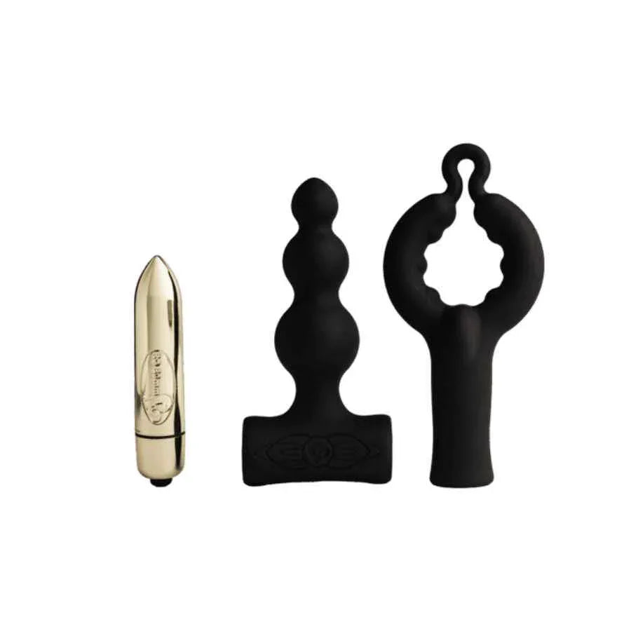 ROCKS-OFF - PETITE SENSATIONS BUBBLES ANAL PLUG VIBRATOR SCHWARZ - Vanelion Paradise