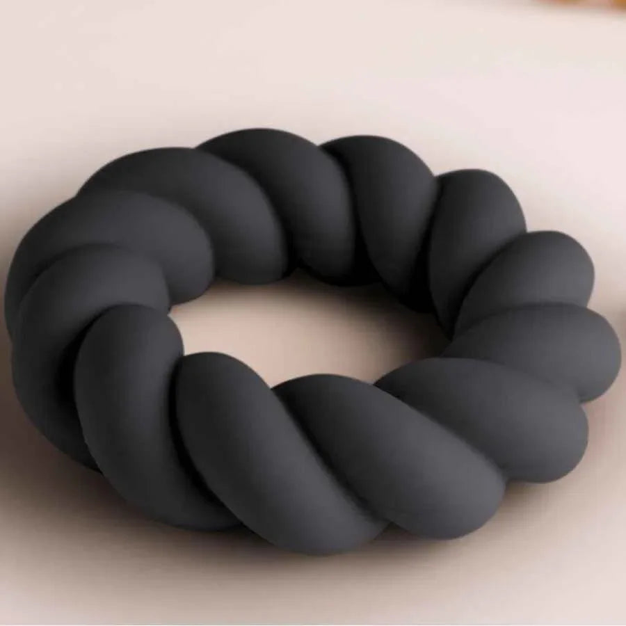 ROCKS-OFF - TWIST SCHWARZER SILIKON-MASTURBATORRING - Vanelion Paradise