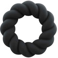 ROCKS-OFF - TWIST SCHWARZER SILIKON-MASTURBATORRING - Vanelion Paradise