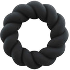 ROCKS-OFF - TWIST SCHWARZER SILIKON-MASTURBATORRING - Vanelion Paradise
