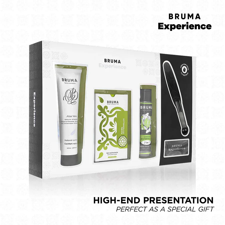 BRUMA XPERIENCE - SÜSSE WASSERMELONE TEMPTATION KIT MIT ORGASMUSVERSTÄRKER - Vanelion Paradise