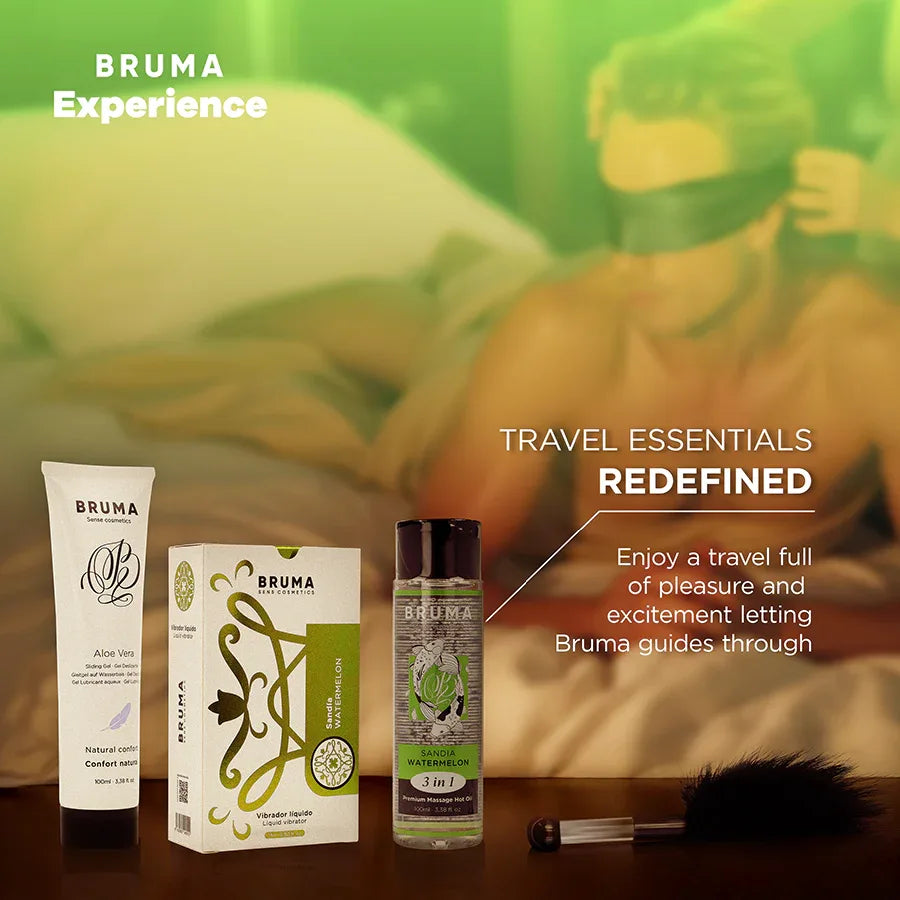 BRUMA XPERIENCE - SÜSSE VERSUCHUNG KIT VIBRO-ORGASMISCHE WASSERMELONE - Vanelion Paradise