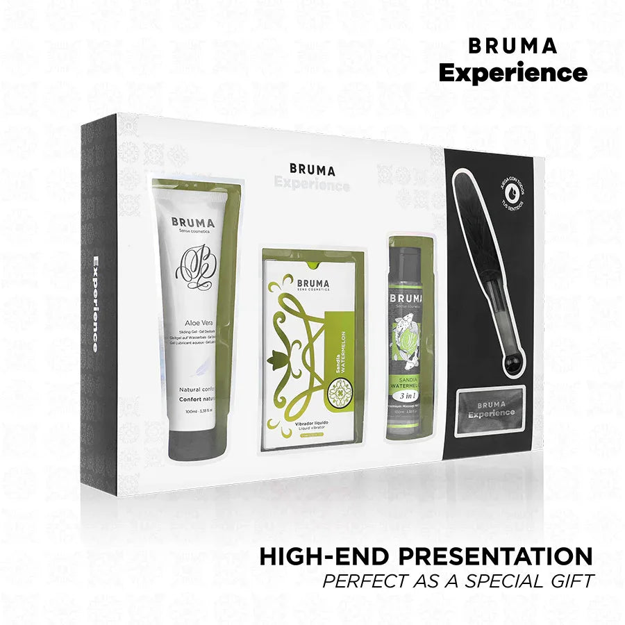 BRUMA XPERIENCE - SÜSSE VERSUCHUNG KIT VIBRO-ORGASMISCHE WASSERMELONE - Vanelion Paradise